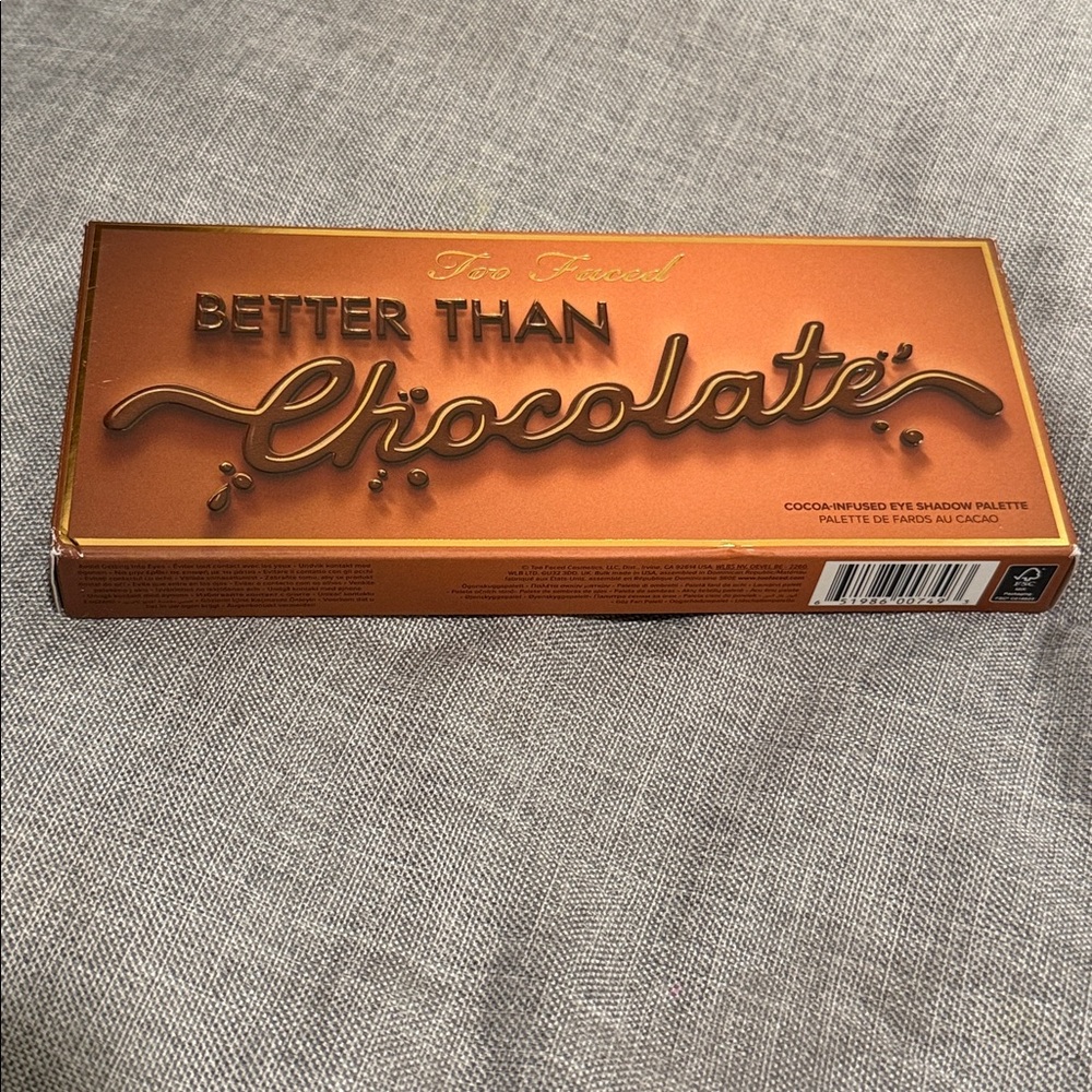 Too faced better than chocolate cocoa infused eye shadow palette